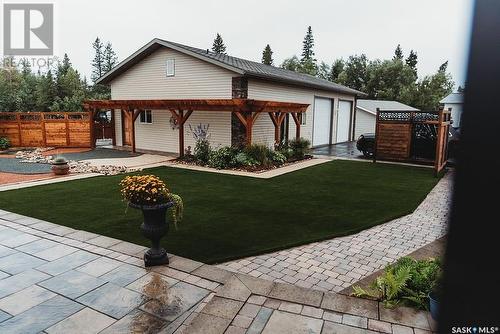 134 Collins Street, Creighton, SK - Outdoor With Deck Patio Veranda