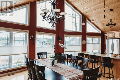 134 Collins Street, Creighton, SK - Indoor Photo Showing Dining Room