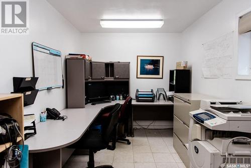 134 Collins Street, Creighton, SK - Indoor Photo Showing Office