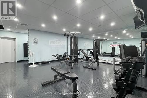 207 - 1210 Radom Street, Pickering, ON - Indoor Photo Showing Gym Room