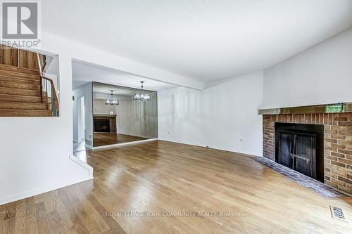 65 Durie Lane, Markham (Aileen-Willowbrook), ON - Indoor Photo Showing Living Room With Fireplace