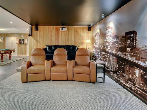 Home theatre - 156 Rue Du Bonniebrook, Saint-Colomban, QC - Indoor