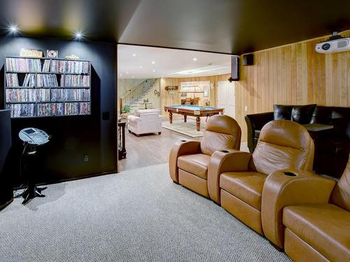 Home theatre - 156 Rue Du Bonniebrook, Saint-Colomban, QC - Indoor