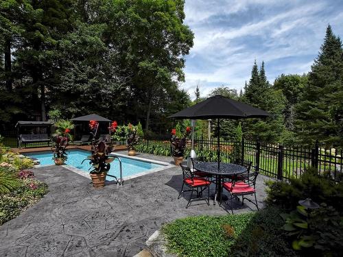 Pool - 156 Rue Du Bonniebrook, Saint-Colomban, QC - Outdoor With In Ground Pool With Backyard