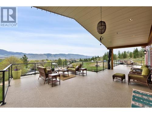 7629 Barnhartvale Road, Kamloops, BC - Outdoor With Deck Patio Veranda With View With Exterior