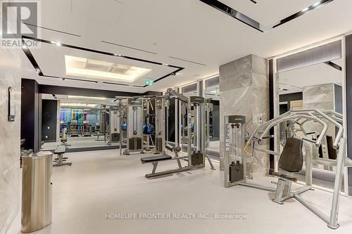 219 - 118 Merchants' Wharf, Toronto (Waterfront Communities), ON - Indoor Photo Showing Gym Room