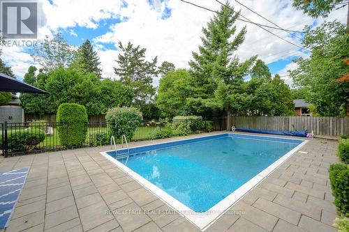 4499 Rogers Road, Burlington (Shoreacres), ON - Outdoor With In Ground Pool With Backyard