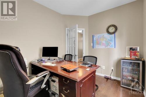 office / den main floor - 100 Monterossa Street, Ottawa, ON - Indoor Photo Showing Office