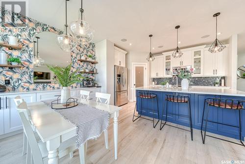 4432 Sage Drive, Regina, SK - Indoor Photo Showing Kitchen With Upgraded Kitchen