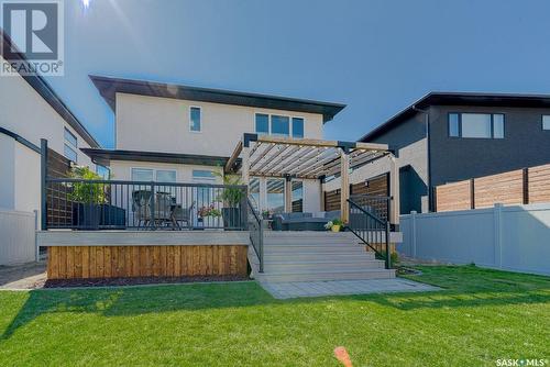 4432 Sage Drive, Regina, SK - Outdoor With Deck Patio Veranda