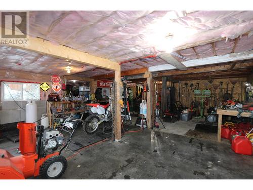 3168 Copeland Road, Quesnel, BC - Indoor Photo Showing Garage