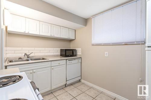 11830 48 St Nw, Edmonton, AB - Indoor Photo Showing Kitchen With Double Sink