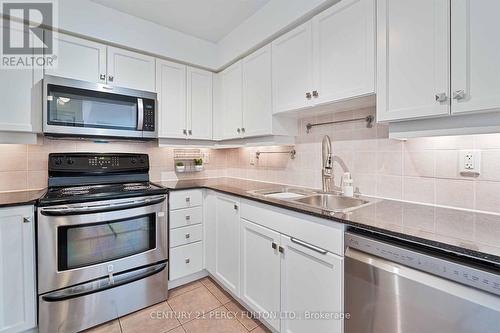 501 - 19 Barberry Place, Toronto (Bayview Village), ON - Indoor Photo Showing Kitchen With Double Sink