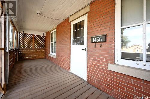 1438 3Rd Street, Estevan, SK - Outdoor With Deck Patio Veranda With Exterior