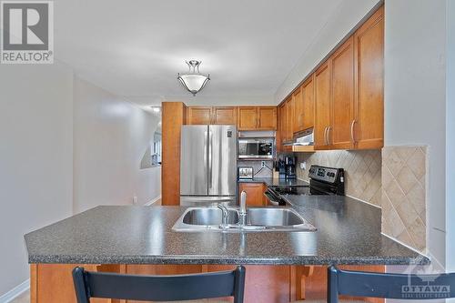 586 Lakeridge Drive, Ottawa, ON - Indoor Photo Showing Kitchen With Double Sink