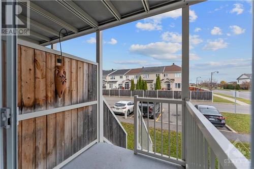 Patio area and stairs to parking lot - 586 Lakeridge Drive, Ottawa, ON - Outdoor With Exterior