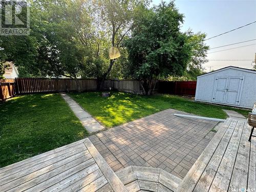 1272 97Th Street, North Battleford, SK - Outdoor With Deck Patio Veranda With Backyard