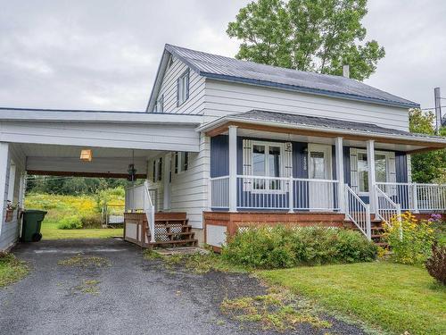 Frontage - 438 Rue Principale, Saint-Cyprien, QC - Outdoor With Deck Patio Veranda