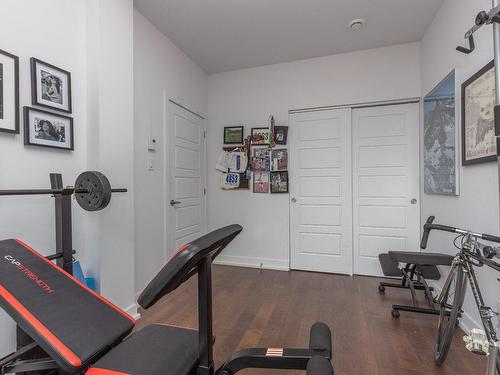 Chambre Ã Â coucher - 203-420 19E Avenue, Montréal (Lachine), QC - Indoor Photo Showing Gym Room