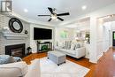 35 Treanor Crescent, Halton Hills, ON  - Indoor Photo Showing Living Room With Fireplace 