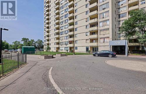 2211 - 320 Dixon Road, Toronto (Kingsview Village-The Westway), ON - Outdoor With Balcony With Facade