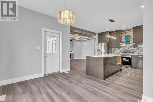 506 Taskamanwa Street, Saskatoon, SK - Indoor Photo Showing Kitchen With Upgraded Kitchen