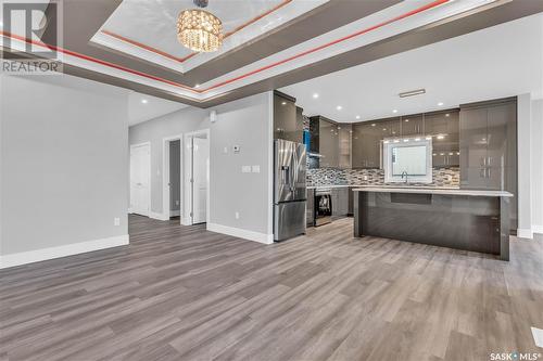 506 Taskamanwa Street, Saskatoon, SK - Indoor Photo Showing Kitchen With Upgraded Kitchen