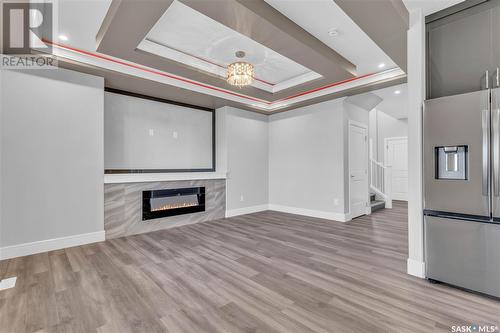 506 Taskamanwa Street, Saskatoon, SK - Indoor With Fireplace