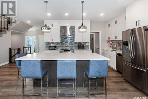 255 Hamm Crescent, Saskatoon, SK - Indoor Photo Showing Kitchen With Upgraded Kitchen