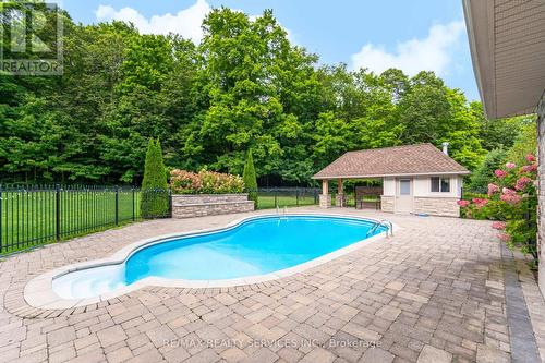 5917 Sixth Line, Erin, ON - Outdoor With In Ground Pool With Backyard