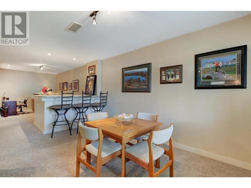 218 Glen Park Drive Unit# 7, Kelowna, BC - Indoor Photo Showing Dining Room