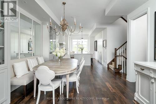 218 Dorval Drive, Oakville, ON - Indoor Photo Showing Dining Room