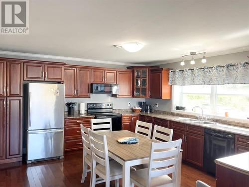 232 Main Highway, Winterton, NL - Indoor Photo Showing Kitchen With Double Sink