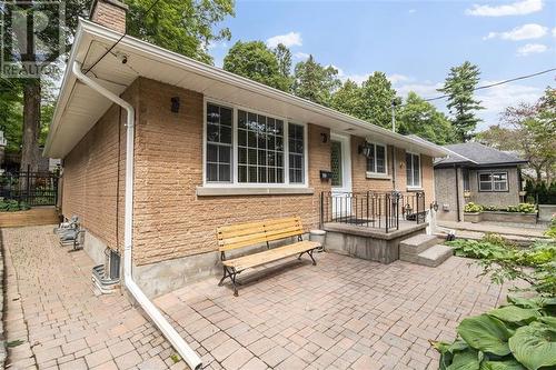 Front patio - 130 Hartley Street, Brockville, ON - Outdoor With Deck Patio Veranda With Exterior