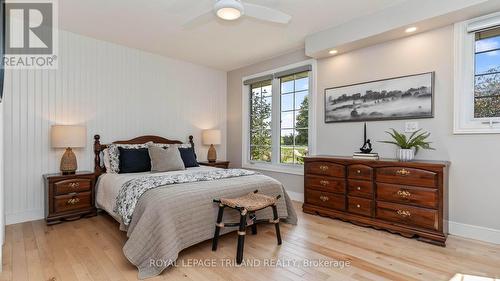 2nd Bedroom with its own 3 piece ensuite - 21709 Wonderland Road N, Middlesex Centre, ON - Indoor Photo Showing Bedroom