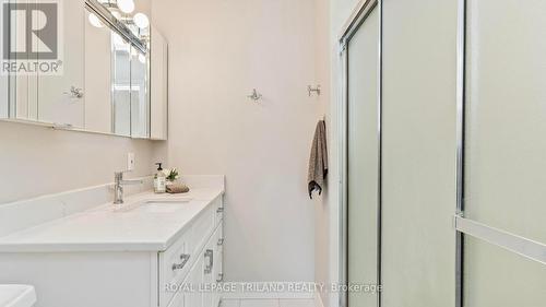 2nd bedroom ensuite - 21709 Wonderland Road N, Middlesex Centre, ON - Indoor Photo Showing Bathroom