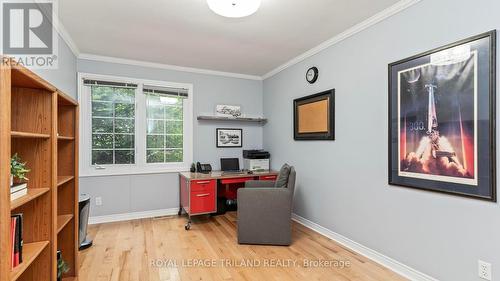 4th Bedroom used as an office, has large closet - 21709 Wonderland Road N, Middlesex Centre, ON - Indoor