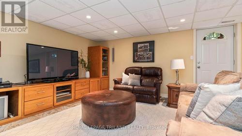 Basement TV area - 21709 Wonderland Road N, Middlesex Centre, ON - Indoor