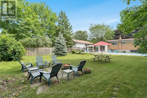 356 Grenville Avenue, Orillia, ON - Outdoor With Deck Patio Veranda With Backyard