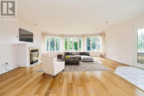 833 Heritage Drive, Montague, ON - Indoor Photo Showing Living Room With Fireplace