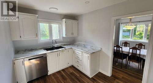 5 Steele Avenue, Appleton, NL - Indoor Photo Showing Kitchen With Double Sink