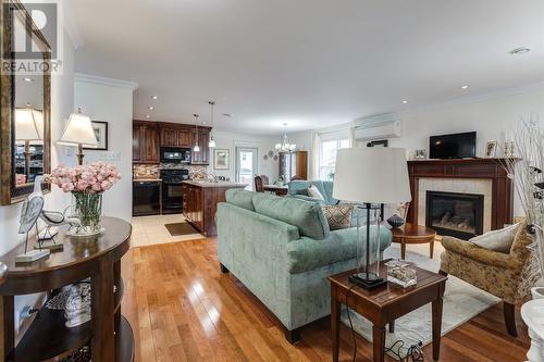 31 Hollyberry Drive, Paradise, NL - Indoor Photo Showing Living Room With Fireplace