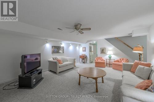 Finished lower level - 12 - 65 Fiddlers Green Road, London, ON - Indoor Photo Showing Living Room