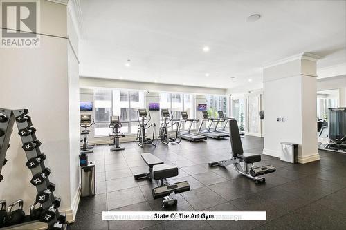 3004 - 36 Elm Drive, Mississauga, ON - Indoor Photo Showing Gym Room