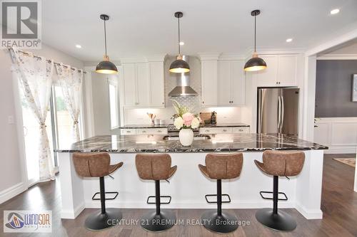 1042 Chateau Avenue, Windsor, ON - Indoor Photo Showing Kitchen With Stainless Steel Kitchen With Upgraded Kitchen