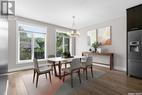 1110 14Th Street E, Saskatoon, SK - Indoor Photo Showing Dining Room