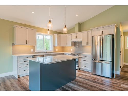 1955 Sandy Road, Castlegar, BC - Indoor Photo Showing Kitchen With Stainless Steel Kitchen With Upgraded Kitchen