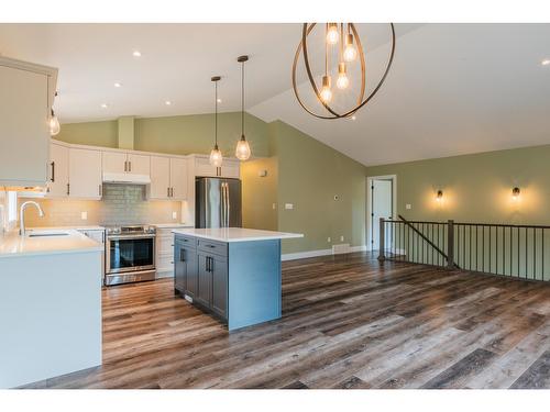 1955 Sandy Road, Castlegar, BC - Indoor Photo Showing Kitchen With Stainless Steel Kitchen With Upgraded Kitchen