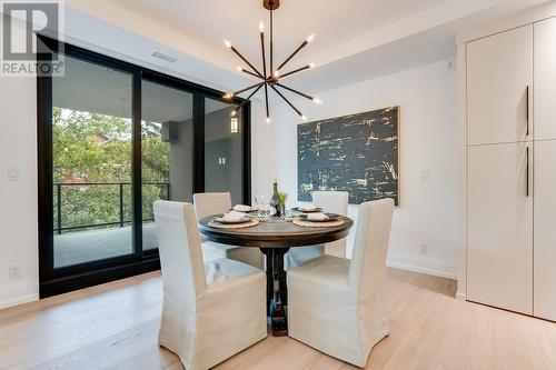 450 Groves Avenue Unit# 302, Kelowna, BC - Indoor Photo Showing Dining Room