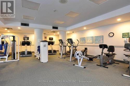 1506 - 610 Bullock Drive, Markham, ON - Indoor Photo Showing Gym Room